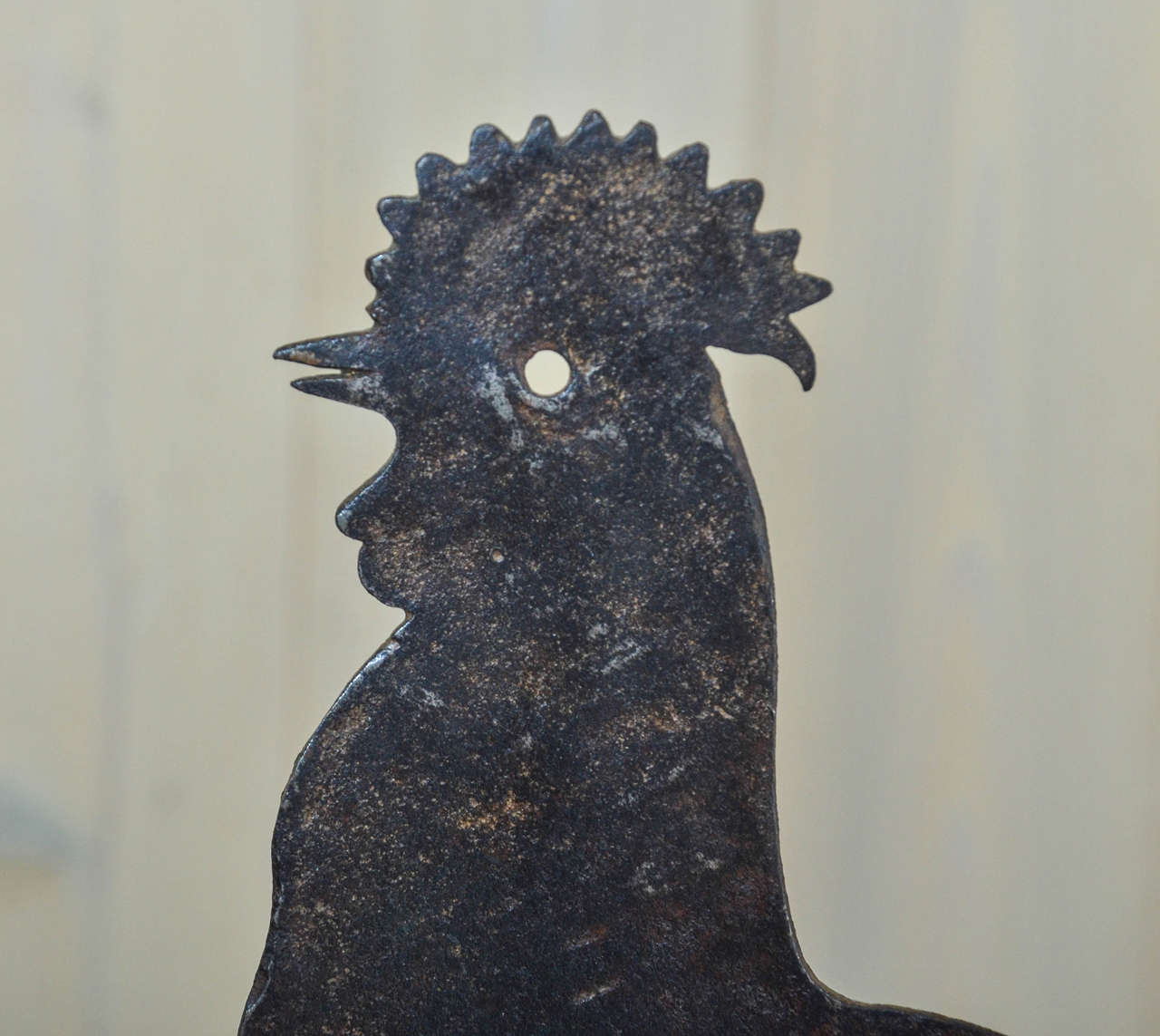 19th Century French Primitive Iron Rooster 2
